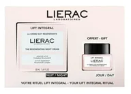 Zestawy kosmetyków damskich - LIERAC LIFT INTEGRAL zestaw: regenerujący krem na noc 50ml + ujędrniający krem na dzień 20ml - miniaturka - grafika 1