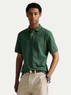 Koszulki męskie - Polo Ralph Lauren Polo 710534735461 Zielony Regular Fit - miniaturka - grafika 1
