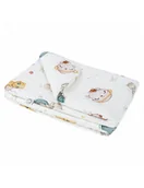 Kołdry i poduszki dla dzieci - Bonjour Cherie Kołderka mała bambusowa 65/75 Kotki - miniaturka - grafika 1
