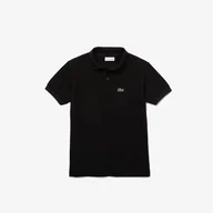 Koszulki dla dziewczynek - Lacoste dziecięca koszulka polo z drobnej piki Regular Fit - miniaturka - grafika 1
