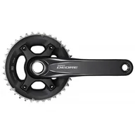 Części rowerowe - SHIMANO Mechanizm korbowy Deore FC-M6000 czarny / Długość: 170 mm / Ilość rzędów: 2 / Stopniowanie: 36-26 EFCM6000CX66X - miniaturka - grafika 1