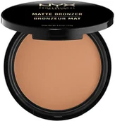 Bronzery i konturowanie twarzy - Nyx professional makeup NYX Professional Makeup Matte Bronzer Bronzer do Twarzy i Ciała Light NYX-9058 - miniaturka - grafika 1