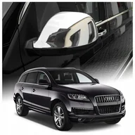 Akcesoria tuningowe - Nakładki na lusterka boczne do Audi Q7 2005-2009 stal chrom - miniaturka - grafika 1