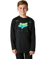 Odzież motocyklowa - Fox Yth Rkane Ls Tee Black - miniaturka - grafika 1