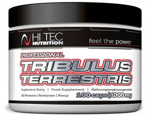 Hi-Tec Nutrition Tribulus Terrestris 100 kap. - Witaminy i minerały dla sportowców - miniaturka - grafika 1