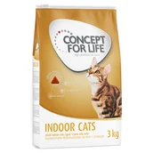 Sucha karma dla kotów - Concept for Life Indoor Cats – ulepszona receptura! - 3 kg - miniaturka - grafika 1