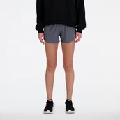 Spodenki damskie - Spodenki damskie New Balance WS41286GT  szare - miniaturka - grafika 1