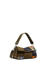 Desigual Women's Accessories Fabric Hand Bag, Green, zielony - Torebki damskie - miniaturka - grafika 1