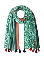 Apaszki i szaliki damskie - TOM TAILOR Damski Szalik 1035268, 31032 - Vivid Leaf Green, ONESIZE - miniaturka - grafika 1