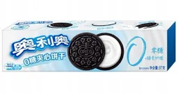 Oreo Thin 0 Sugar, cienkie kakaowe ciasteczka bez cukru 97g - Kuchnie świata - miniaturka - grafika 1
