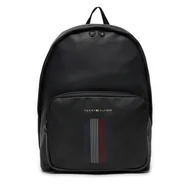 Plecaki - Plecak Tommy Hilfiger Foundation Dome Backpack AM0AM12598 Czarny - miniaturka - grafika 1