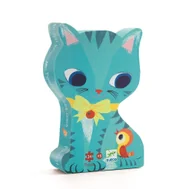 Puzzle - Djeco Puzzle 24 części Silhouette Edition słoń urodziny - miniaturka - grafika 1