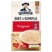 Płatki śniadaniowe i musli - Płatki owsiane Quaker Oats So Simple Original 231g - miniaturka - grafika 1