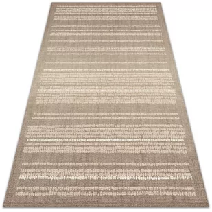 Modny winylowy dywan Beżowa tkanina 120x180 cm - Dywany - miniaturka - grafika 1