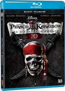 Piraci z Karaibów Na nieznanych wodach 3D Blu-Ray + Blu-Ray 3D - Filmy animowane Blu-Ray - miniaturka - grafika 1
