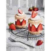 Malowanie po numerach - Ideyka Malowanie po numerach - Truskawkowa.. 30x40cm - miniaturka - grafika 1