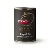 Pasztet i przetwory mięsne - Pulpa pomidorowa Dedicato 400g - Granoro - miniaturka - grafika 1