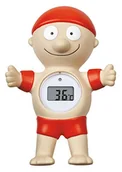 Dywaniki łazienkowe - TFA Dostmann Baby Bath Thermometer, tworzywo sztuczne, czerwony, 9.5 x 4 x 14 cm 30.2032.05 - miniaturka - grafika 1