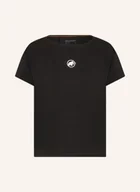 Koszulki i topy damskie - Mammut T-Shirt Seon schwarz - MAMMUT - miniaturka - grafika 1