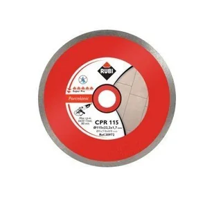 RUBI Cpr 115 Superpro Tarcza Diamentowa Do Gresu - Tarcze do pił - miniaturka - grafika 6