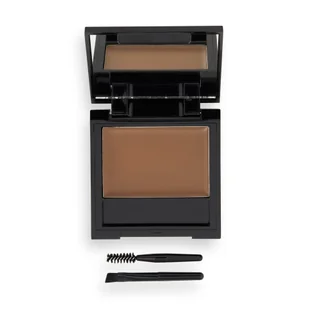 Makeup Revolution Bullet Brow Wosk do Brwi Medium Brown - Akcesoria i kosmetyki do stylizacji brwi - miniaturka - grafika 1
