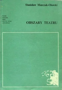 Obszary teatru - Książki o kulturze i sztuce - miniaturka - grafika 1