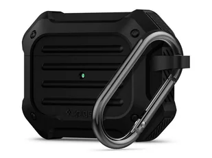 Etui Spigen Tough Armor do Apple AirPods Pro Military Black - Akcesoria do słuchawek - miniaturka - grafika 1