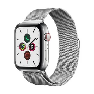 Apple Watch Series 5 Cellular 44mm Srebrny (MWWG2WB/A) - Smartwatch - miniaturka - grafika 1