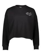 Bluzy damskie - Puma Bluza "Essentials+" w kolorze czarnym - miniaturka - grafika 1