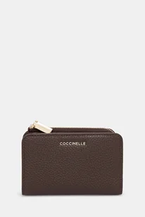 Coccinelle portfel skórzany damski kolor brązowy E2 MW5 11 D1 01 - Portfele - miniaturka - grafika 1
