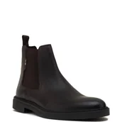 Sztyblety męskie - BOSS BLACK Skórzane sztyblety Calev Cheb gr - miniaturka - grafika 1