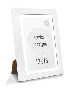 Ramka Na Zdjęcia 13X18 Cm Foto Ramki B6 18X13 Biała Rama - Ramki na zdjęcia - miniaturka - grafika 1