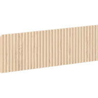 Fronty meblowe - Mexen Rivel front ryflowany do korpusu szafki łazienkowej 60 x 20 cm, dąb - 91A20-0600-235-1-81 - miniaturka - grafika 1