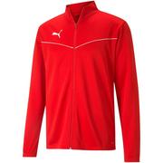 Piłka nożna - Bluza męska Puma teamRISE Training Poly Jacket czerwona - miniaturka - grafika 1