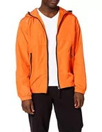 Kurtki męskie - Urban Classics Męska kurtka nylonowa Crepe Windbreaker przejściowa dla mężczyzn, wykonana z lekkiego materiału Crepe w 2 kolorach, S - XXL, mandarynka, M - miniaturka - grafika 1