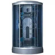 Kabiny z hydromasażem - Kabina prysznicowa z hydromasażem zabudowana 100x100 MO-0210G ✖️AUTORYZOWANY DYSTRYBUTOR✖️ - miniaturka - grafika 1