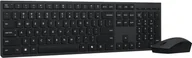 Zestawy myszka + klawiatura - Lenovo Professional Wireless Rechargeable Keyboard and Mouse Combo AI - Lithuanian Lenovo 4X31R64354 - miniaturka - grafika 1