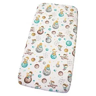 Prześcieradła dla dzieci - PRZEŚCIERADŁO DO ŁÓŻECZKA 160x80 cm BAWEŁNA Kerstin - miniaturka - grafika 1