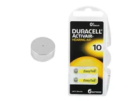 Baterie i akcesoria - 6 szt. Bateria słuchowa Duracell DA10. (1LM) - miniaturka - grafika 1
