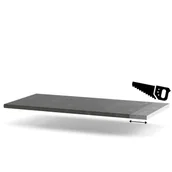 Blaty meblowe i parapety okienne - HURTOWNIA-MEBLI Blat kuchenny laminowany trwały blande metalic ciemny 80-89cm na wymiar - miniaturka - grafika 1