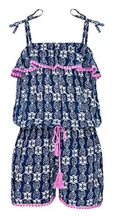 Sukienki i spódniczki dla dziewczynek - Snapper Rock Snapper modna spódnica do dziewcząt Jumpsuit zapewnia Beach lub Pool letnia moda na plaży, niebieski 1710/4 - grafika 1
