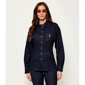 Koszule damskie - Patrizia Pepe Jeansowa koszula Slim Fit - miniaturka - grafika 1
