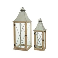 Lampiony i znicze - Latarenka drewniana - miniaturka - grafika 1