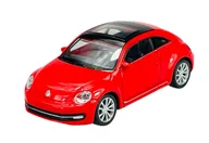 Samochody i pojazdy dla dzieci - WELLY VOLKSWAGEN THE BEETLE CZERWONY 1:43 44038 - miniaturka - grafika 1