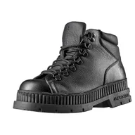 Botki damskie - trzewiki damskie ALTERCORE czarne (MARVIN VEGAN BLACK)-40 - miniaturka - grafika 1