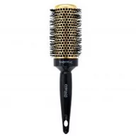 Szczotki i grzebienie do włosów - INTER-VION Thermic Hair Styling Brush - Termiczna szczotka do stylizacji długich włosów 45 mm - Gold Label - miniaturka - grafika 1