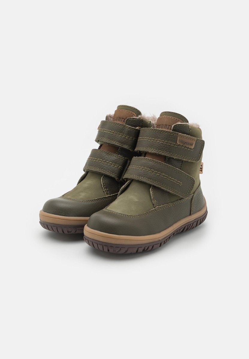 B1A1* ŚNIEGOWCE MŁODZIEŻOWE SKÓRZANE KHAKI BISGAARD 38 38 138