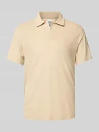 Sandały męskie - Koszulka polo o kroju slim fit z dekoltem w serek model ‘JEREMY - TERRY’ - miniaturka - grafika 1