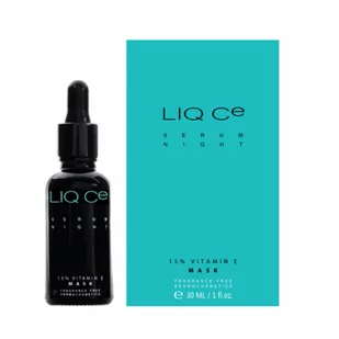 Liqpharm Wojciech Sawczuk LIQ CE 15% Vitamin E Serum na noc maska 30ml - Maseczki do twarzy - miniaturka - grafika 1