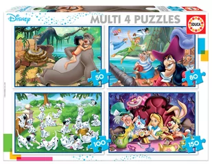G3 Puzzle 50+80+100+150 Bohaterowie bajek Disneya Nowa - Puzzle - miniaturka - grafika 1